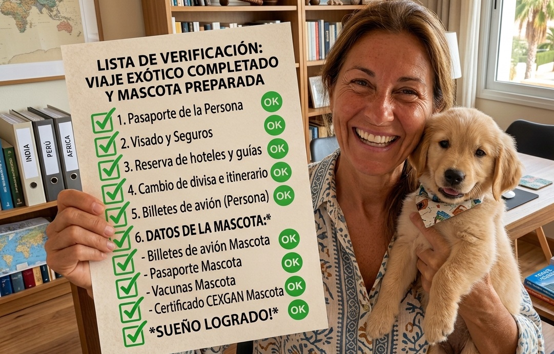 Planificación sin sorpresas para viajar con mascota